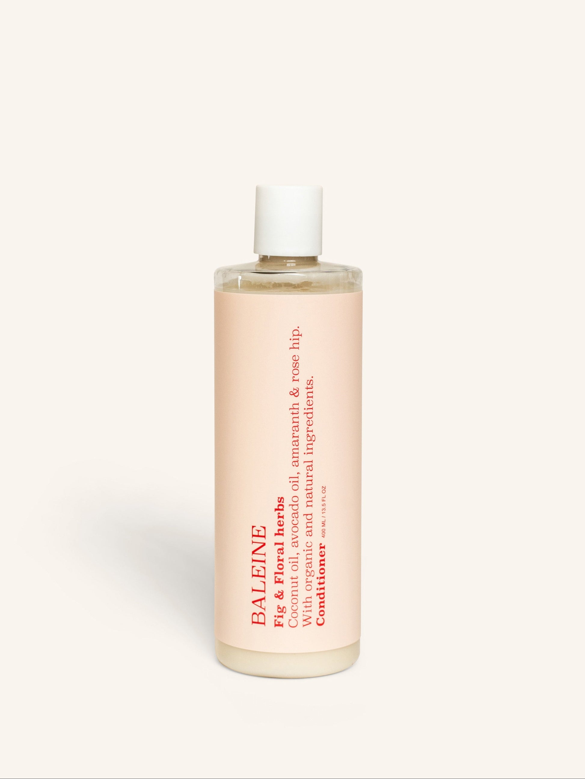 Hydrating conditioner with fig & floral herbs scent, providing softness and nourishment | Fugtgivende conditioner med duften fig & floral herbs, som giver blødhed og næring.