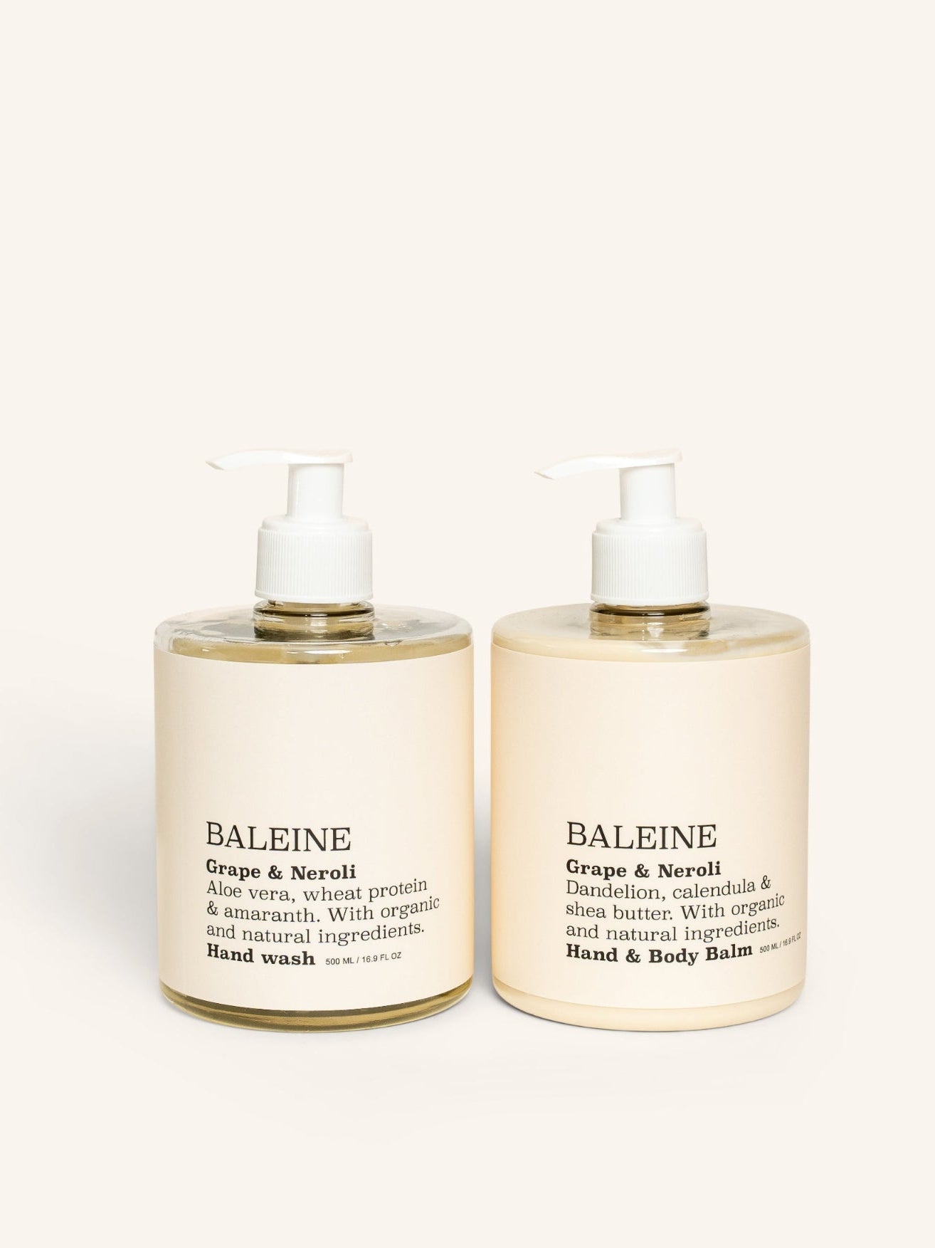 Duo Handwash & Hand- & Body Balm Grape & Neroli 500 ml