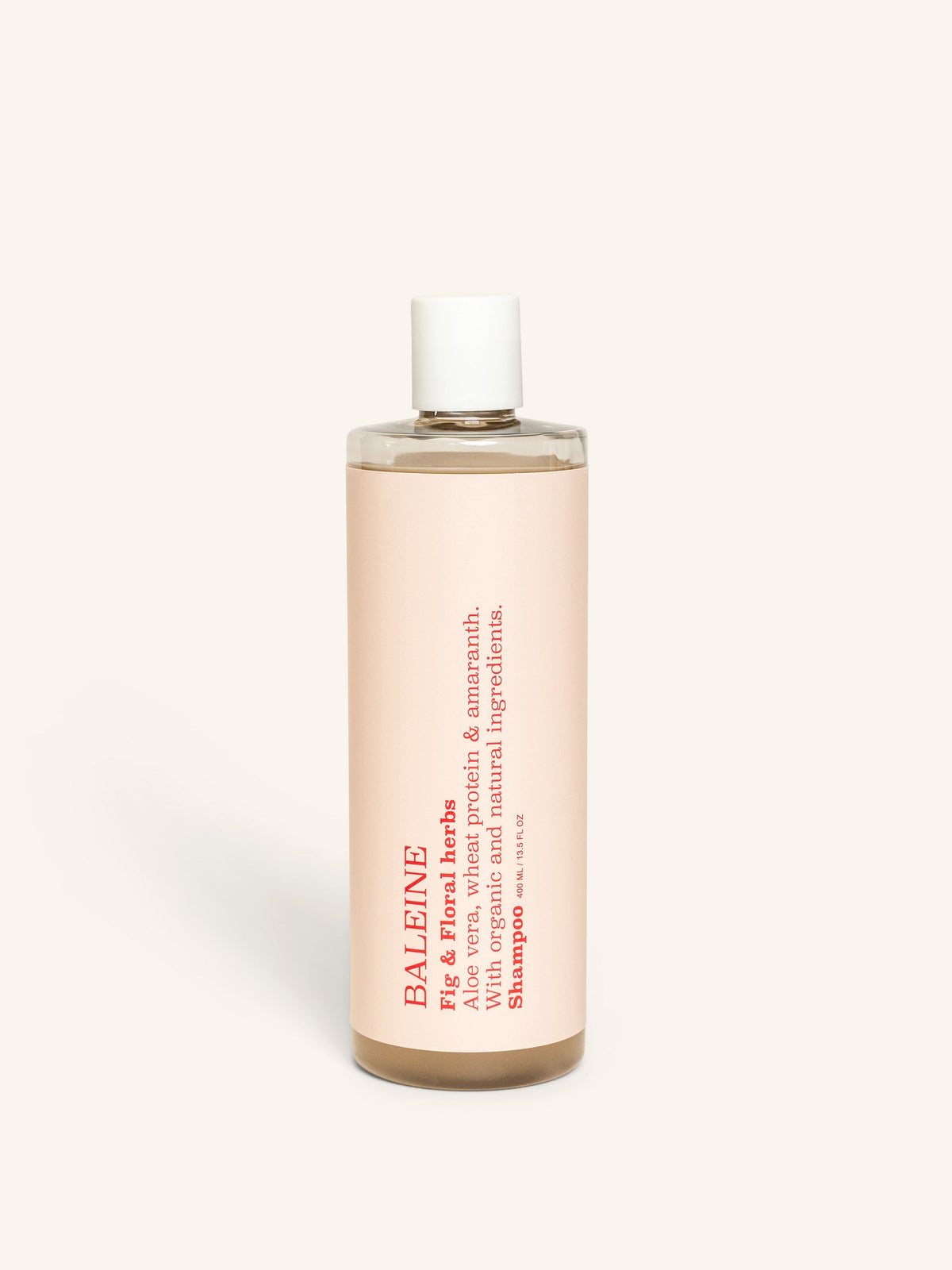Shampoo with natural and organic ingredients in the scent of fig & floral herbs – nourishing hair care | Shampoo med naturlige og økologiske ingredienser i duften fig & floral herbs – plejende hårpleje.
